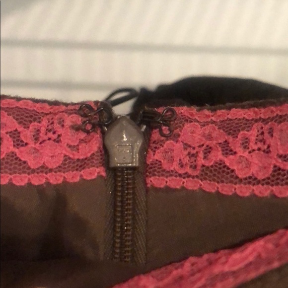 Gorgeous brown Express a line skirt! - Picture 3 of 5